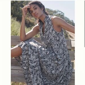 Maeve Marya Tiered Maxi Dress by Anthropologie